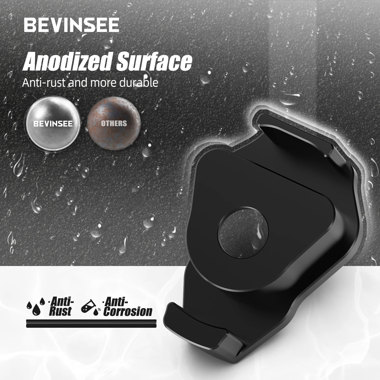 BEVINSEE Aluminum Lower Motor Mount Insert for VW for Golf 7 8 Passat B8, Audi A3 8V 8Y TT RS3,for Cupra Leon,for Skoda