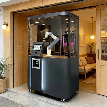 Distributore Automatico di Caffè Robotizzato Personalizzato ad Alta Efficienza per Caffetterie