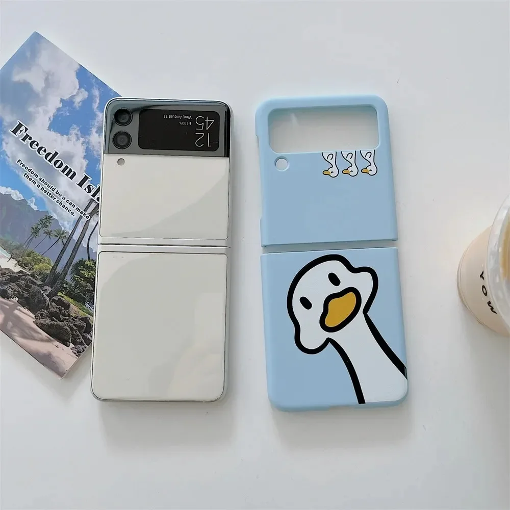 Cartoon Cat and Dog Pattern Shockproof Case with Cute Duck Design