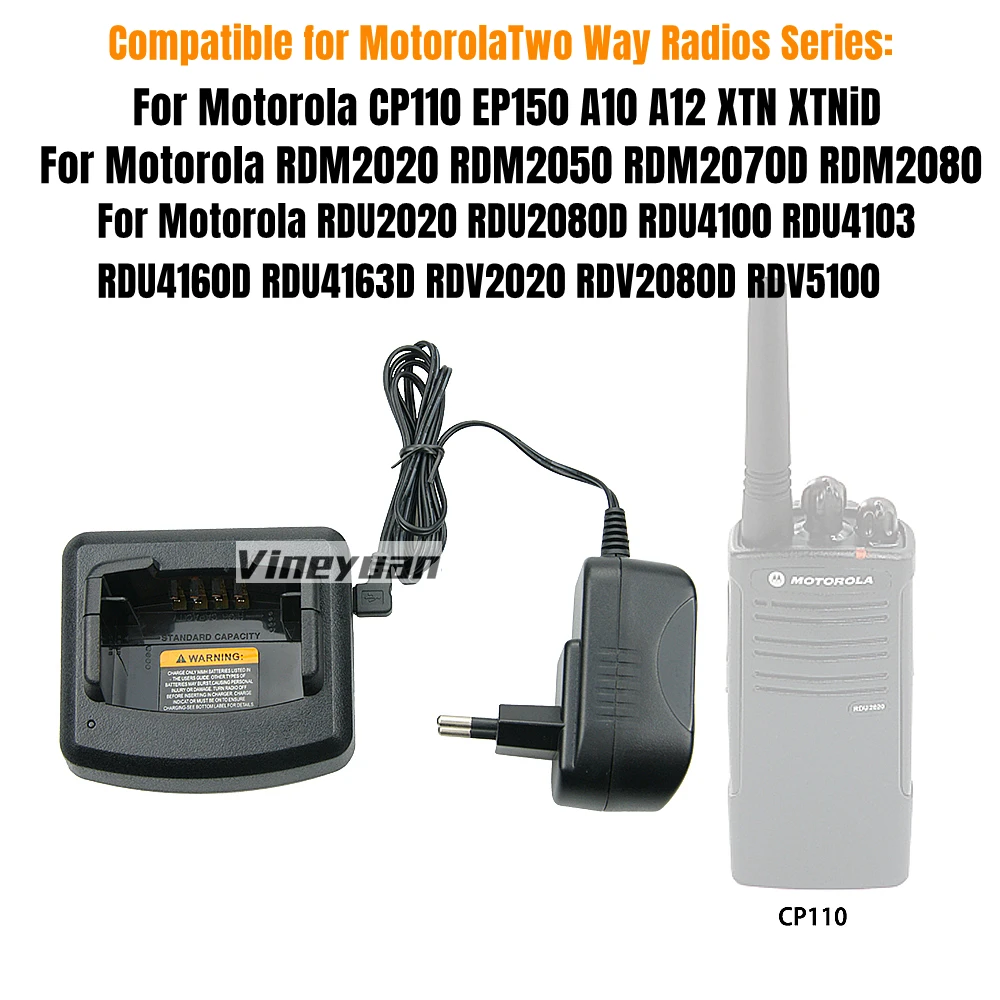 RLN6351 RLN6308 RLN6305 1800mAh Li-ion Battery for Motorola CP110 RDU2020 RDU4100 RDU4160D RDV2020 with 1 Pcs Belt Clip 