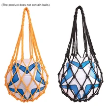 

Weaving Nylon Net Bag Ball Carrying Mesh Net Bag Sports Portable Equipment Football Balls Volleyball Ball Net Bag
