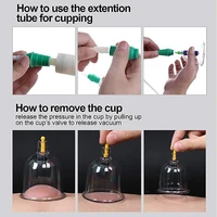 Cupping Therapy Set Vacuum Cupping Set Suction Cups Massage Physiotherapy Jars Chinese Medicine Anti Cellulite For Body Massager 2