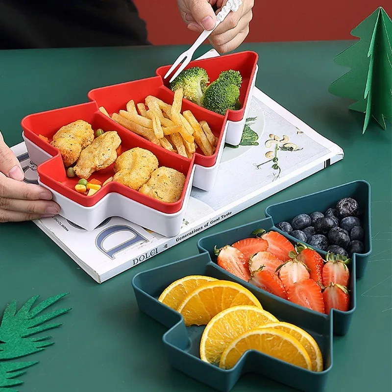 Christmas Tree Fruit Bowl