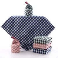 Handkerchiefs Towels Summer Retro Harajuku BF Style Preppy Quick Dry Design Simple Japanese Breathable Home Square Mujer Unisex 4