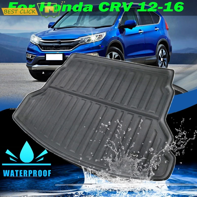 

Rear Trunk Cargo Boot Liner Mat Floor Tray Carpet Protector Mud Kick For Honda CRV CR-V CR V 2012 2013 2014 2015 2016