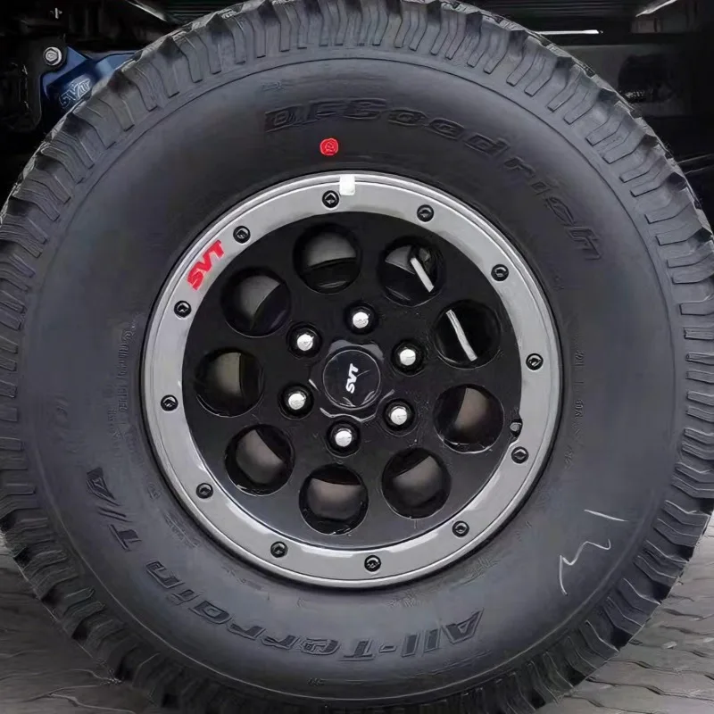 4 stücke SVT Logo Auto Radnabenkappen 65 MM 57 MM Räder Nabenkappe Staubdichte Kappe Felge Radkappen Zentrum Staubschutz Ersetzen Auto Zubehör – Detail 8
