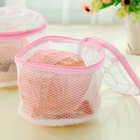 Washing Machine Underwear Cleaning Bag Bra Dedicated Nursing Mesh Laundry Bags Lingerie Zipper Storage Pouch Home Organizer 2