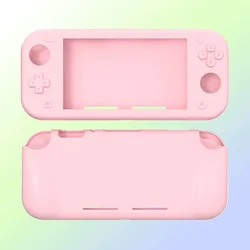 Enhanced TPU Soft Case Protective Skin Cover for Nintendo Switch Lite Console (Pure Pink)