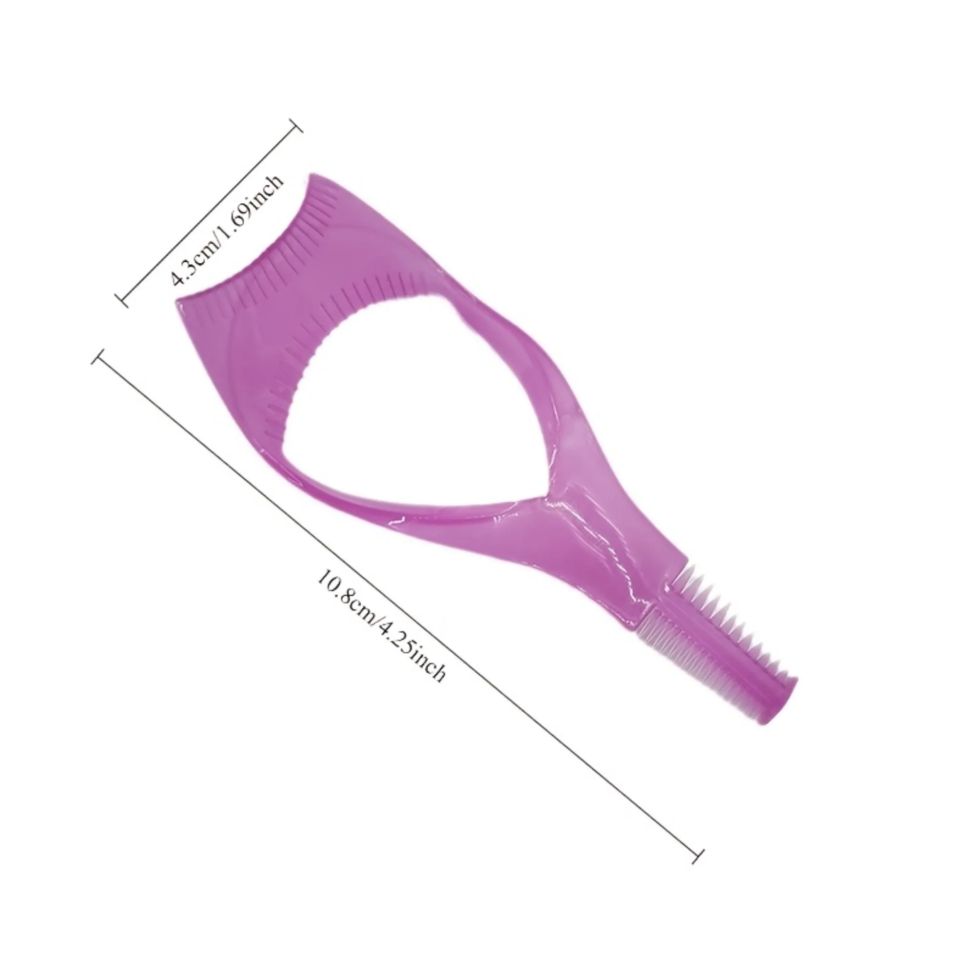 크리스탈 속눈썹 및 아이섀도우 3-in-1 메이크업 도구 완벽한 속눈썹 보호를 위한 다기능 아이라이너 보조 도구