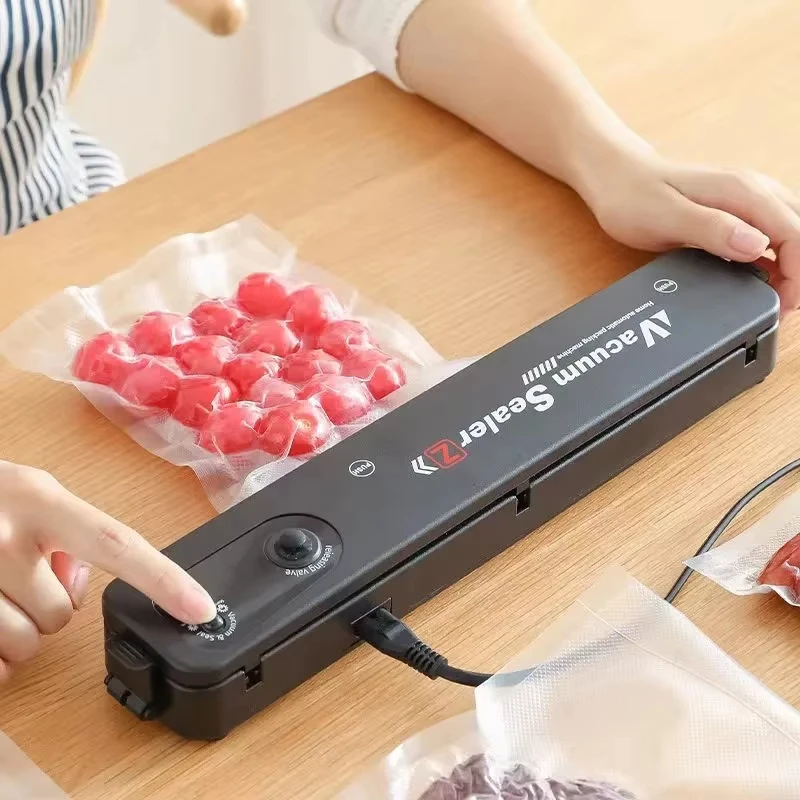Electric vacuum sealing machine automatic sealing machine vacuum packaging machine plastic bag sealing machine food storage 2