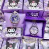 Kawaii Hello Kitty Sanrio Cinnamoroll Anime Exquisite Electronic Watch Kuromi My melody Children's Watch Gifts with Gift Boxs 1
