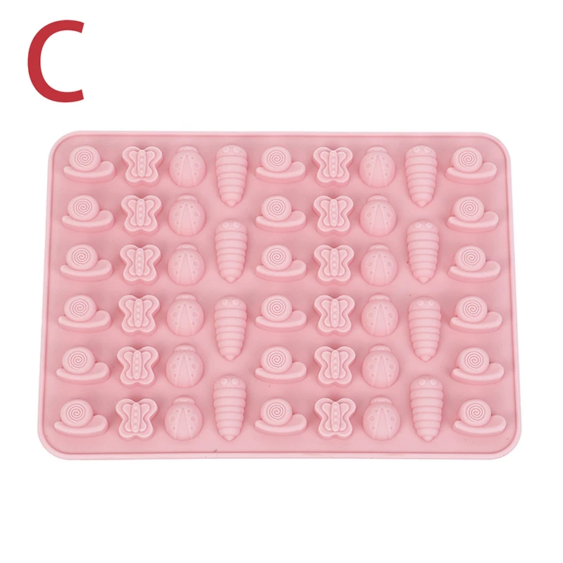 Mixed Fruit & Animal Silicone Mold - Chocolate, Candy, Jelly, Cake, & Ice Tray
