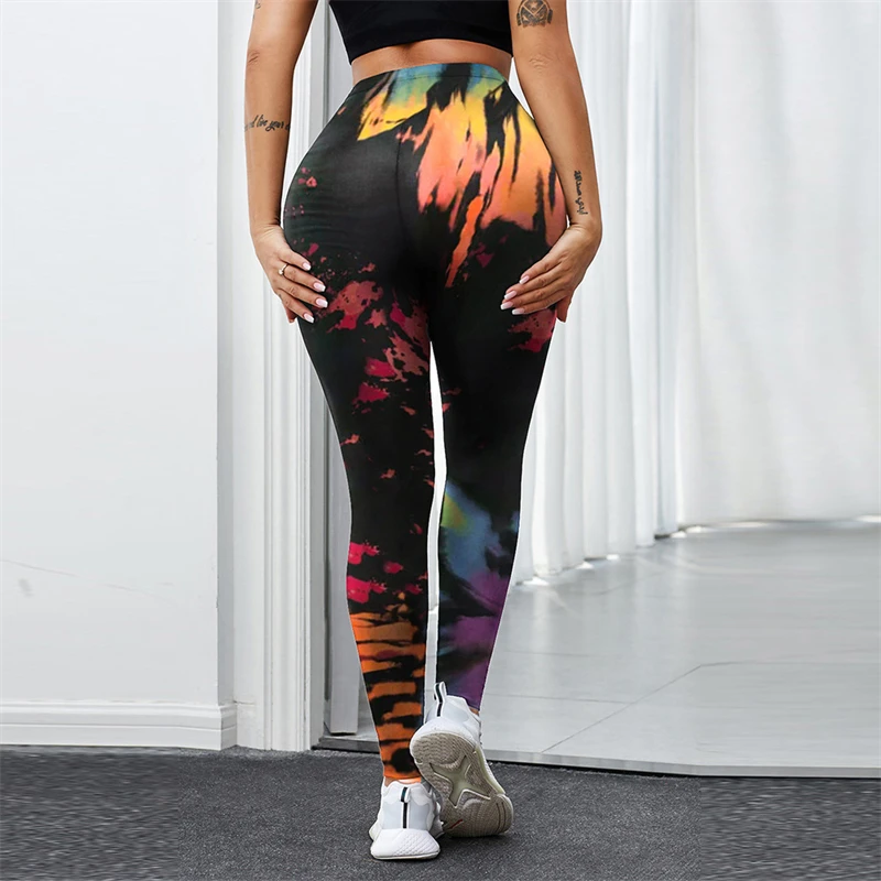 

Sexy Sporty Leggings Woman Push Up Fitness Leggins High Waist Gym Raises Butt Yoga Workout Seamless Sport Female Legging Pants