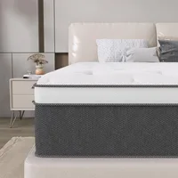 Mattress, Gel Memory Foam Hybrid Mattress in a Box, Individual Pocket Springs, Supportive & Pressure Relief, Good Sprigback 1