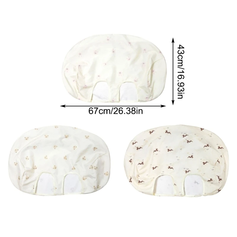 Portable Shopping Pad Sleeve Cartoon Print Baby Cushion Protectors Case 6