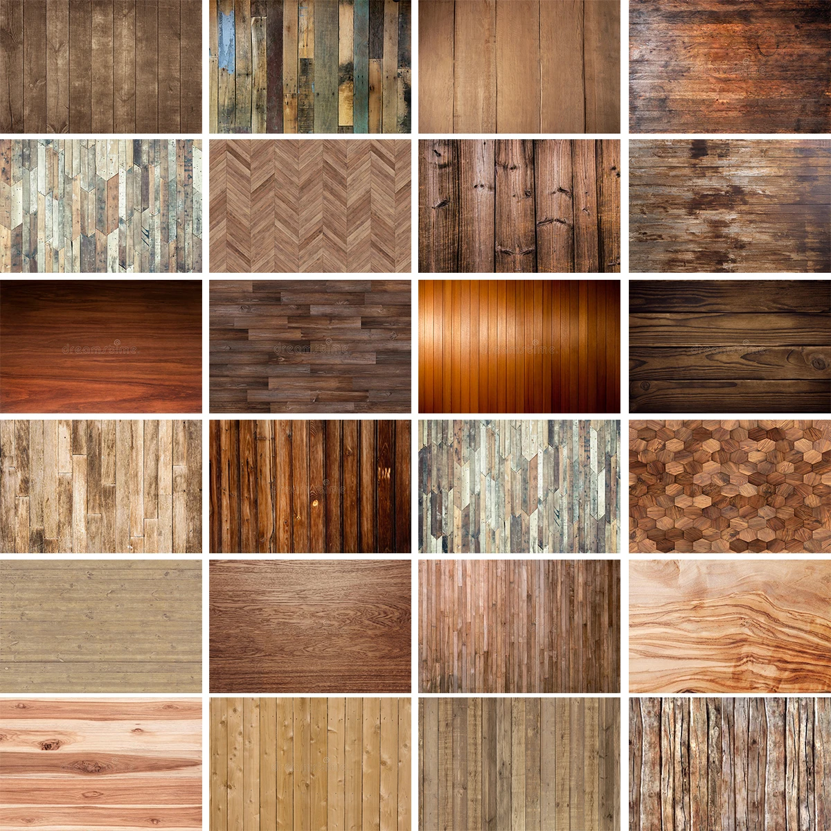 Photo Backdrop Brown Wood Floor Photography Background Dark Planks Props Adult Kids Portrait Party Photocall Broken Wooden Wall Backdrops photo backdrop,photography auxiliary props