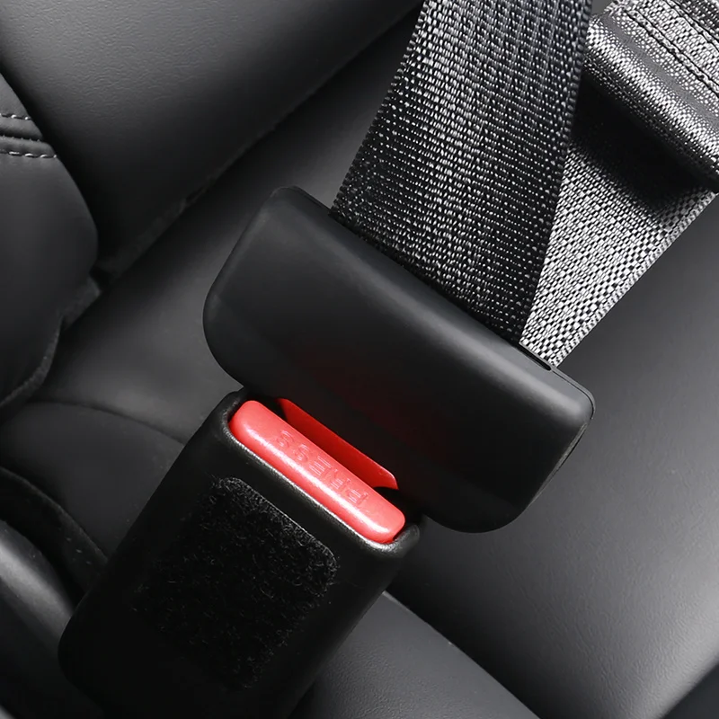Juste de ceinture de sécurité en silicone pour voiture, protection  anti-collision, accessoires pour placements, modèle 3, modèle Y, nouvelle  structure, 2 pièces - AliExpress