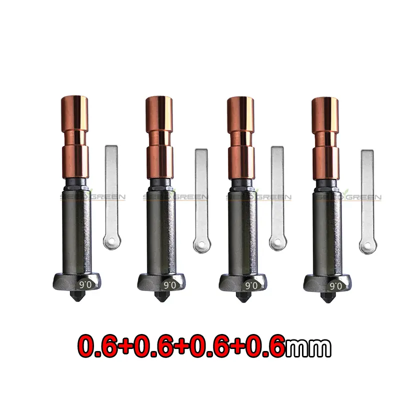 Newly Upgraded Nozzle For Anycubic Kobra 3 Max throat Kobra 3 Max Combo Nozzle 0.4mm 0.6mm 0.8mm Fast Heating image 11