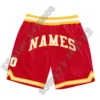 Custom Name Team Number Basketball Shorts Pants Retro Breathable Mesh Sportswear Vintage 3DPrint Summer Harajuku Drop Shipping T 4