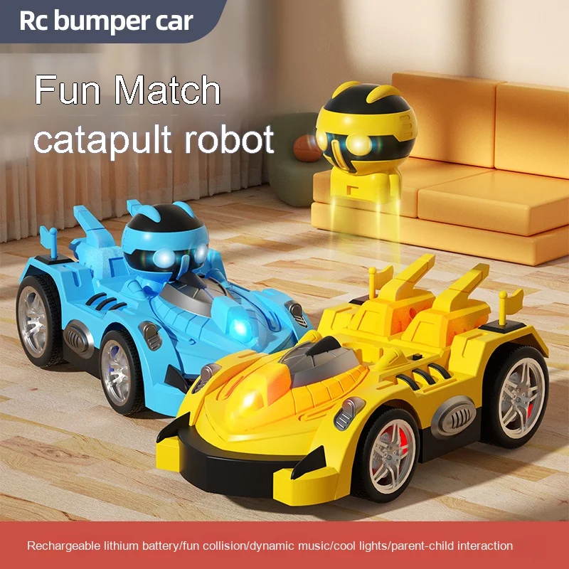 Two-Person-Battle-RC-Car-Electric-Collision-Drift-Ejection-Racing-Car ...