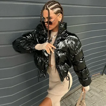 Shiny Puffer Jacket 2