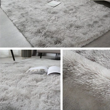 Fluffy Large Carpet Living Room Plush Lounge Rug in The Bedroom Floor Mat Soft Velvet Carpets For Children Kids Decoration ﻿ 4