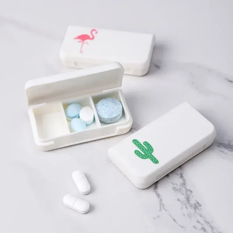 Portable Pill Cases Small Pills Box Sealed Against Moisture Porta Pastillas Medicine Pill Case Pillulier Pastillero