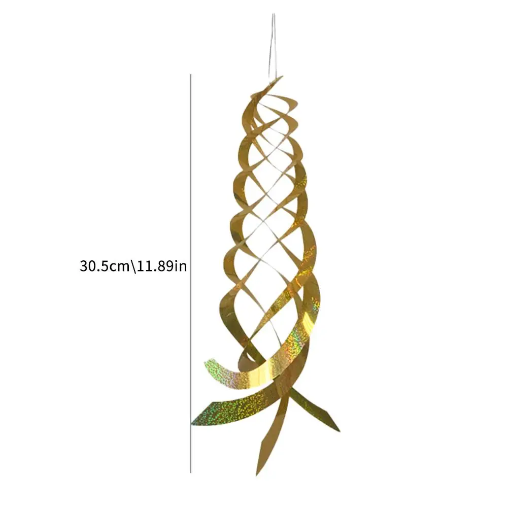 Rotating Reflective Rod Bird Repeller Protection Scare Tool Reflective Anti Scare 3 Color 1pc bird repellent device