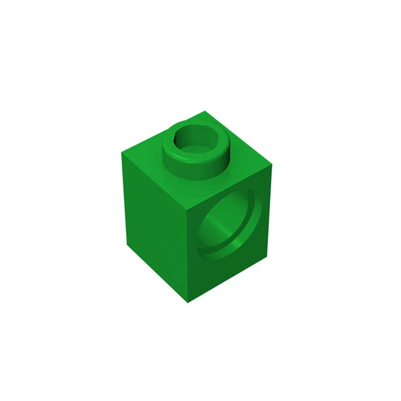50PCS 6541 Ziegel 1x1 mit Loch Ziegel Sammlungen Groß Modulare GBC Spielzeug Für Technische MOC DIY Baustein kompatibel – Detail 4