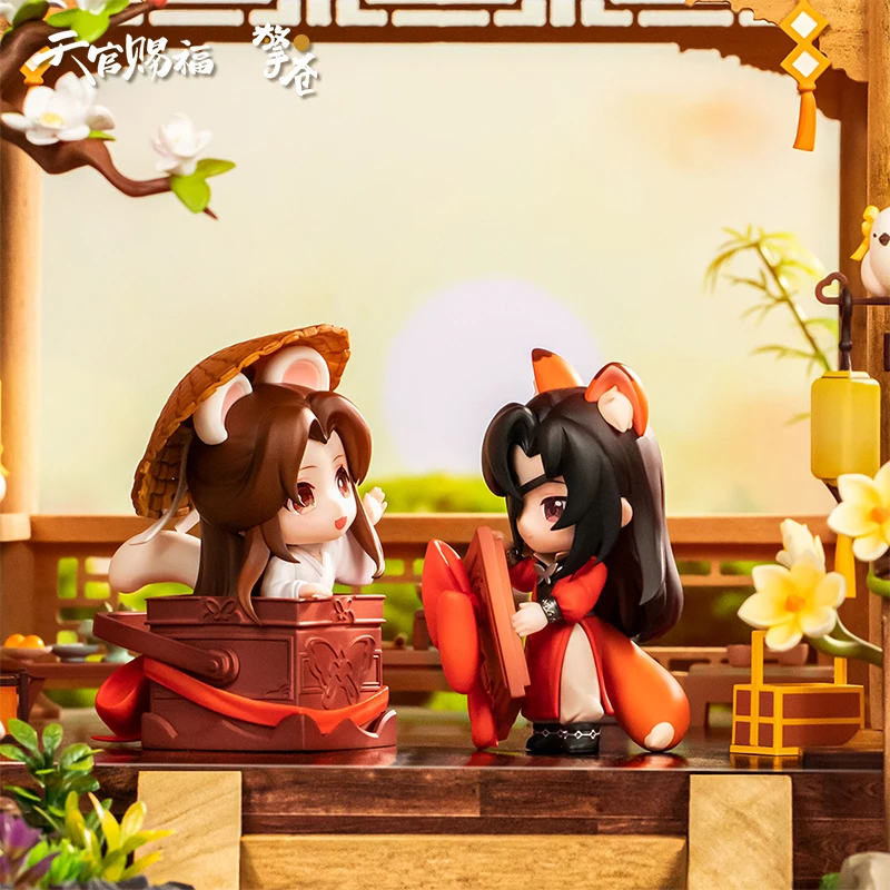 Anime original tian guan ci fu tgcf hua cheng xie lian oficial acrílico 2022  calendário conjunto c - AliExpress