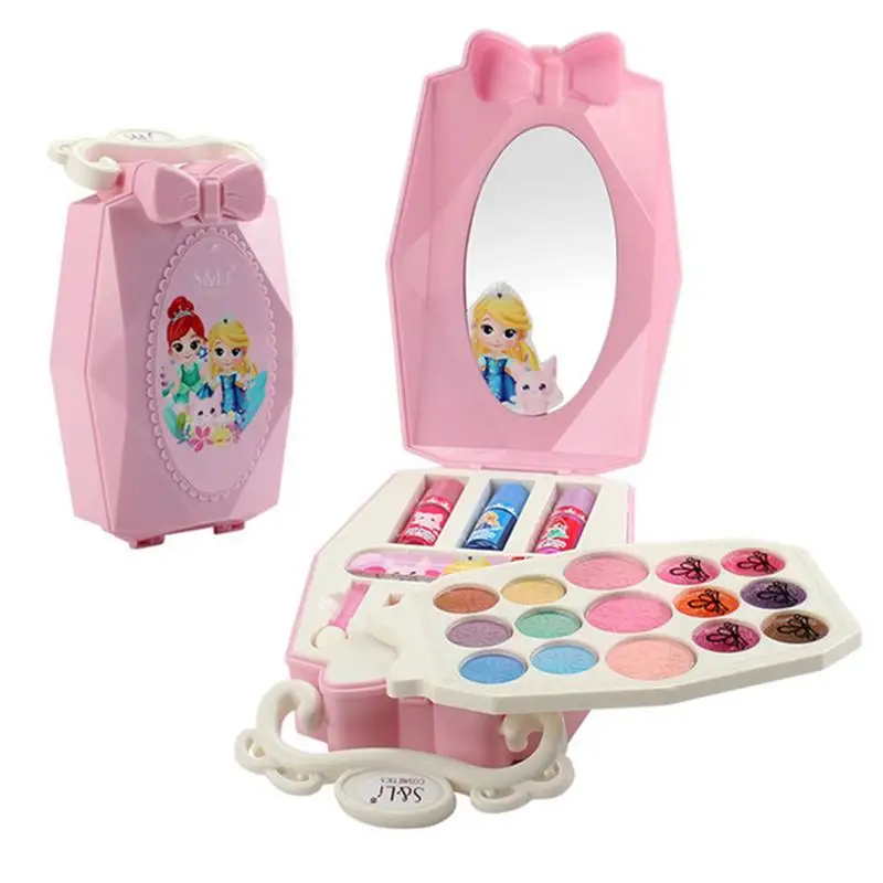 

Toys For Girls Simulation Baby Cosmetics Makeup Sets Pretend Makeup Toys Child Toy Princess Beauty Cosmetics For Girls 22pcs