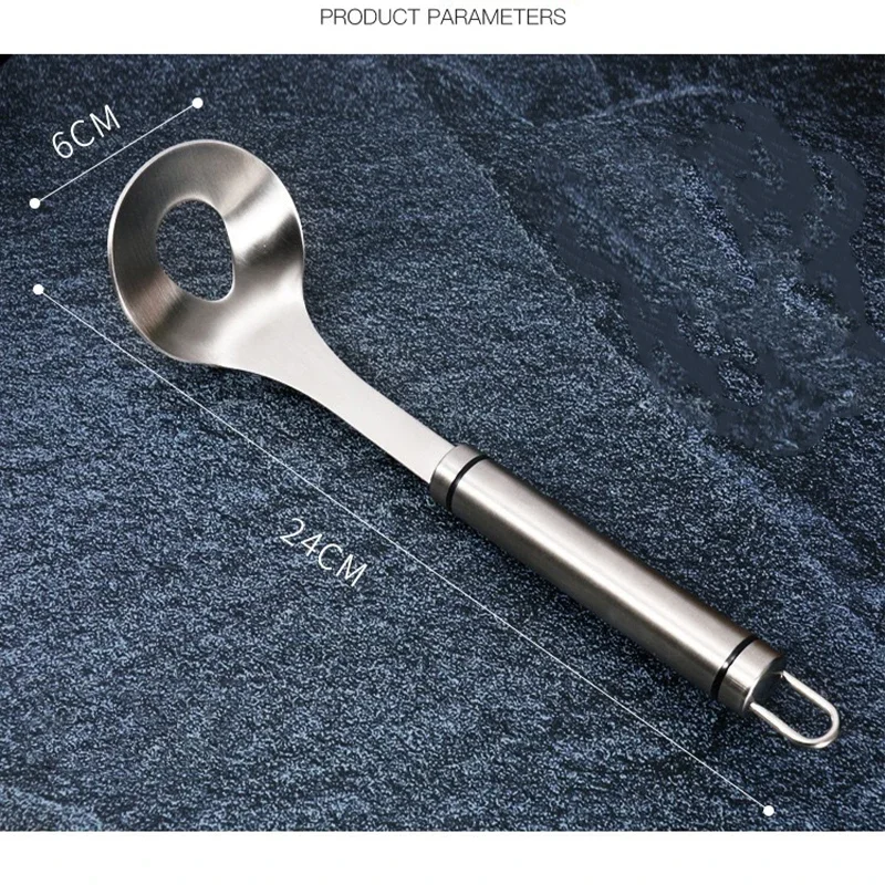 Meatball Spoon Household Fishball Maker Squeezing Meatball Spoon 304 Stainless Steel Fish Ball Making Tool