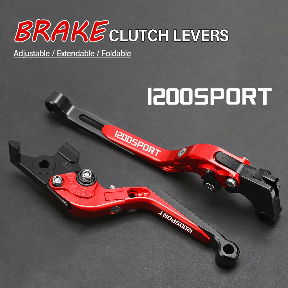 

FOR MOTO GUZZI 1200 SPORT 2007-2012 2013 Motorcycle Hand Brake Clutch Adjustable Levers Handle Folding Extendable Lever grips