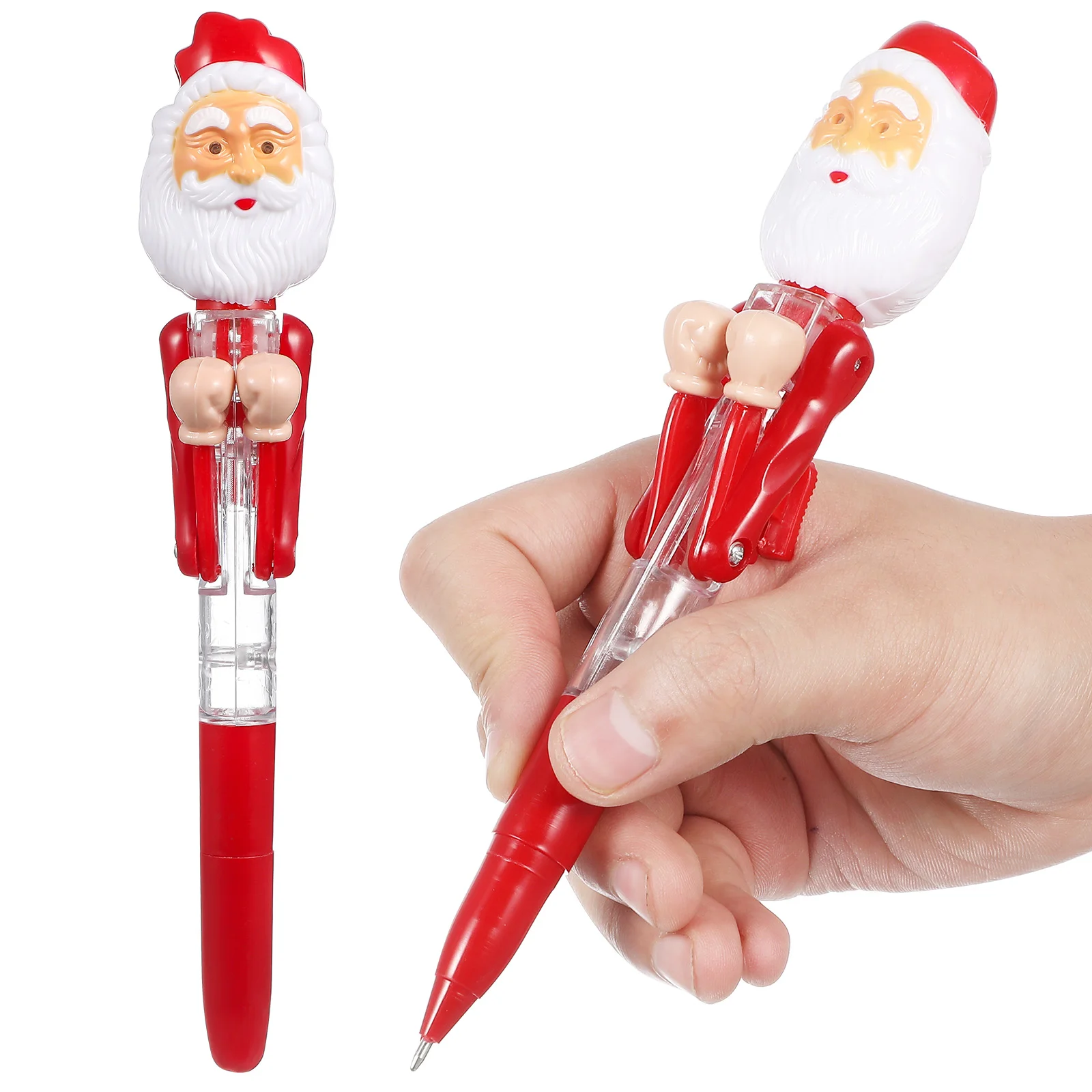

Writing Pen Novelty Pens Kawaii School Supplies Office Christmas Gifts Students Decompression Stationery Santa Claus Pen