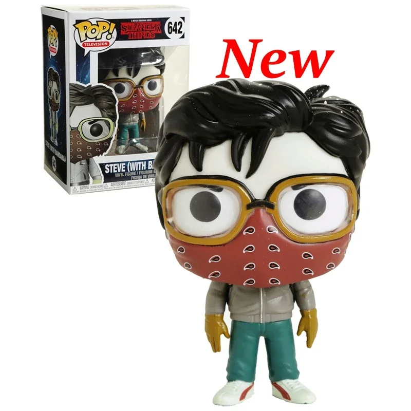 NUEVO FUNKO POP Se Steve (con bandana) #642 Robin #922 Juguetes Figuras de acción de vinilo Colección Modelos para niños Regalos