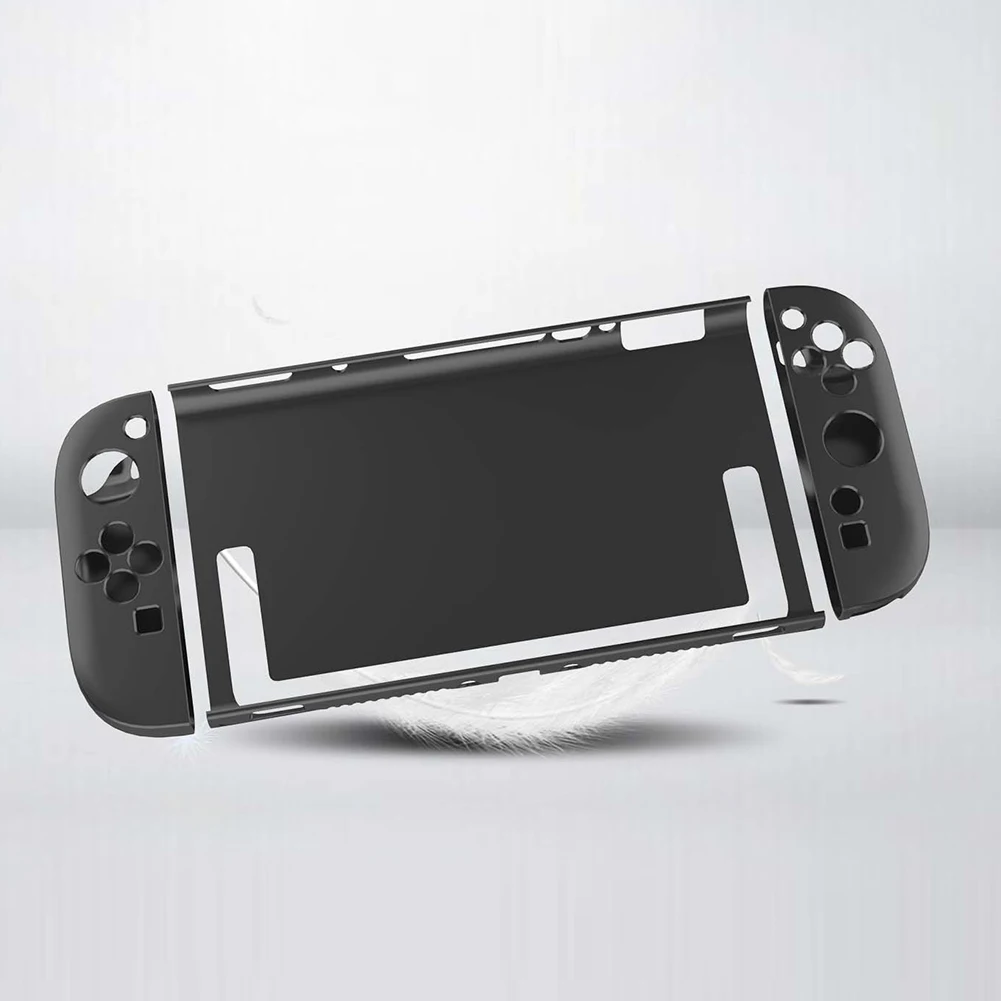 For Nintendo for Switch 2 Detachable PC Transparent Shell Shockproof Protective Case Cover Full Protection Cover