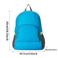 Foldable Backpack Camping Hiking Ultralight Folding Travel Daypack Bag 6 Foldable Backpack Camping Hiking Ultralight Folding Travel Daypack Bag 2022 Outdoor Mountaineering Sports Daypack for