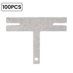 100Pcs Nickel Plated Sheet Set (0.18mm - T Type)