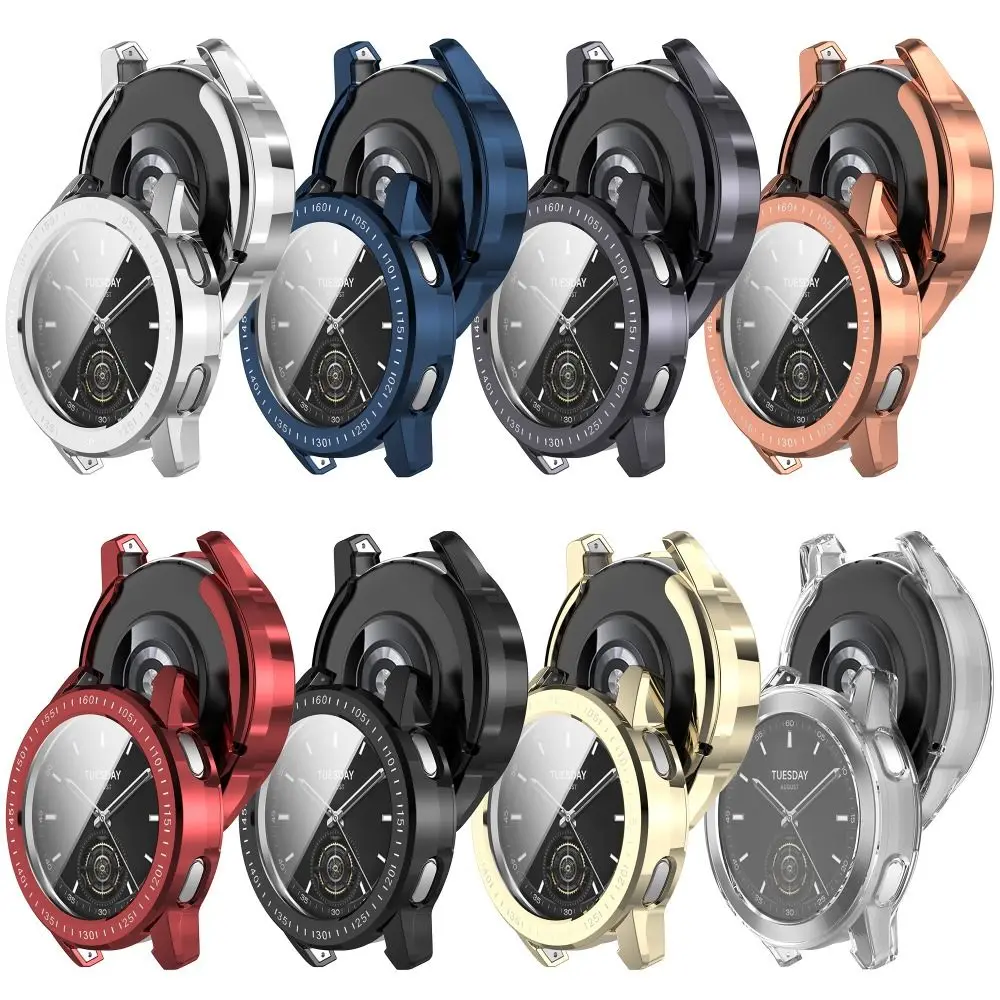 Soft TPU Case For Xiaomi Watch S3 watch screen protector case watch accessories watch screen protector watch case watch protective case watch cover watch protective cover watch accessory