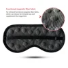 Sleepping Eye Mask Soft Flannel Magnetic Therapy Eye Care Eye Blindfold Cover Shade for Travel Rest Sleep 3