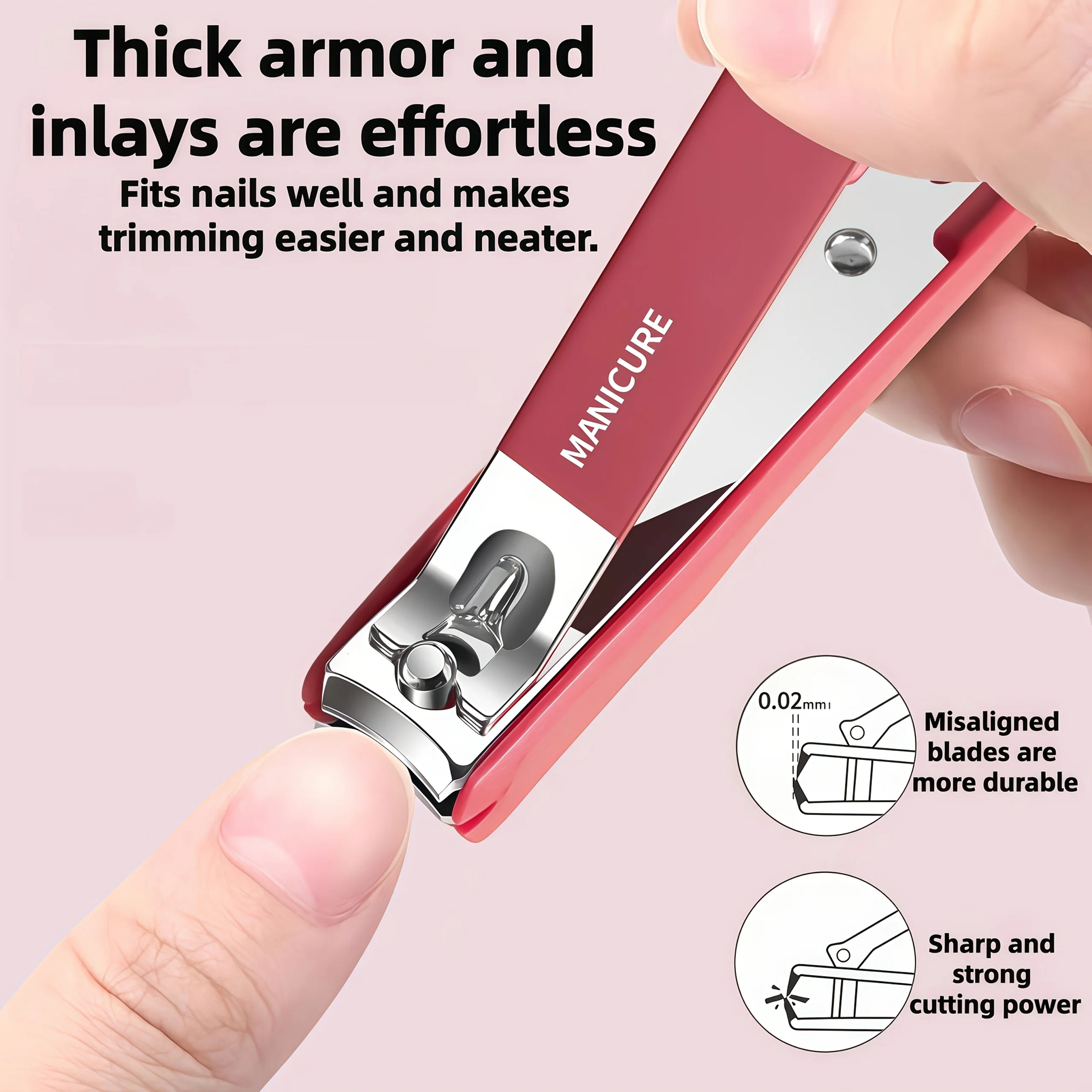 Stainless Steel Professional Nail Care Kit | Nail Clippers and Manicure Tools with Portable Storage Box - Perfect Gift Set
