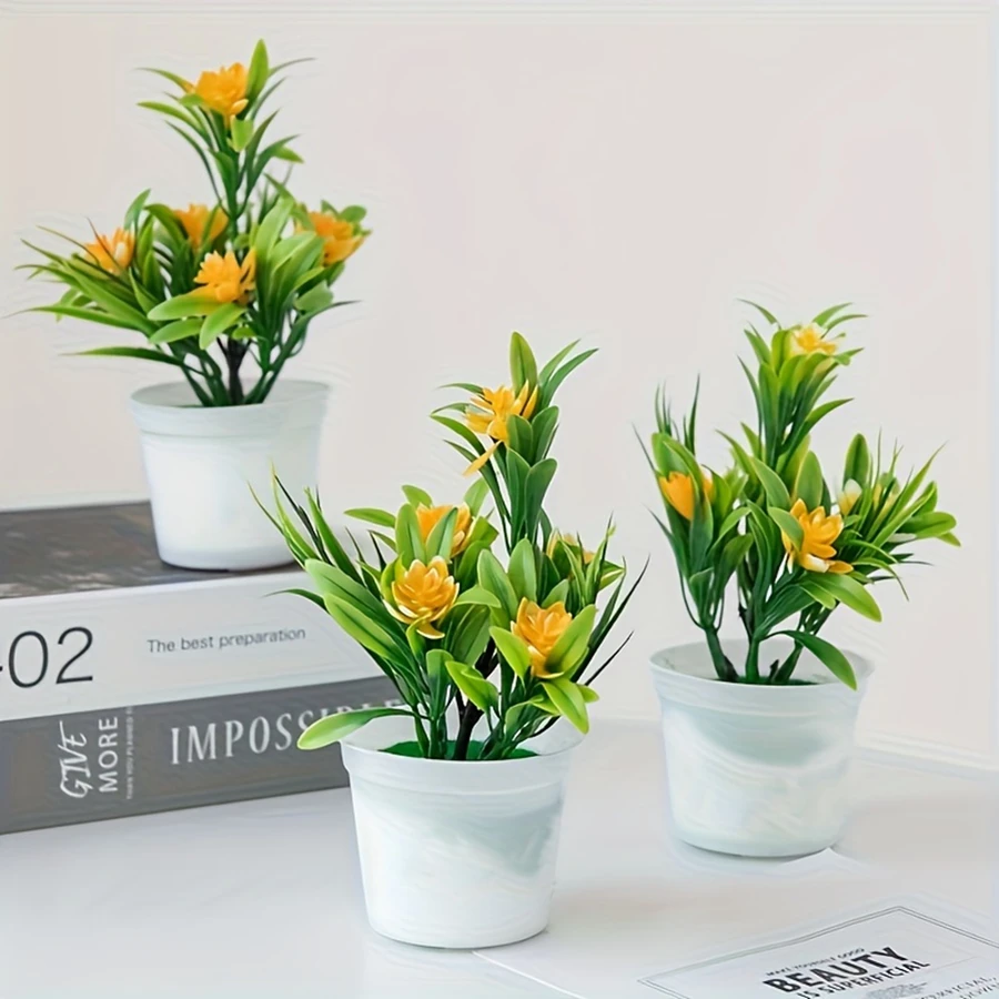 Artificial Mini Potted Flower 3