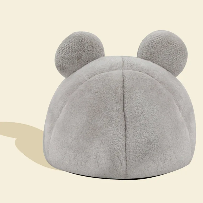 Pet Cave Bed Guinea Pig Cave Bed Small Animal Washable Cotton Sleeping Nest Pet Hideout Bed House Anti-Slip Warm for Chinchilla Hedgehog