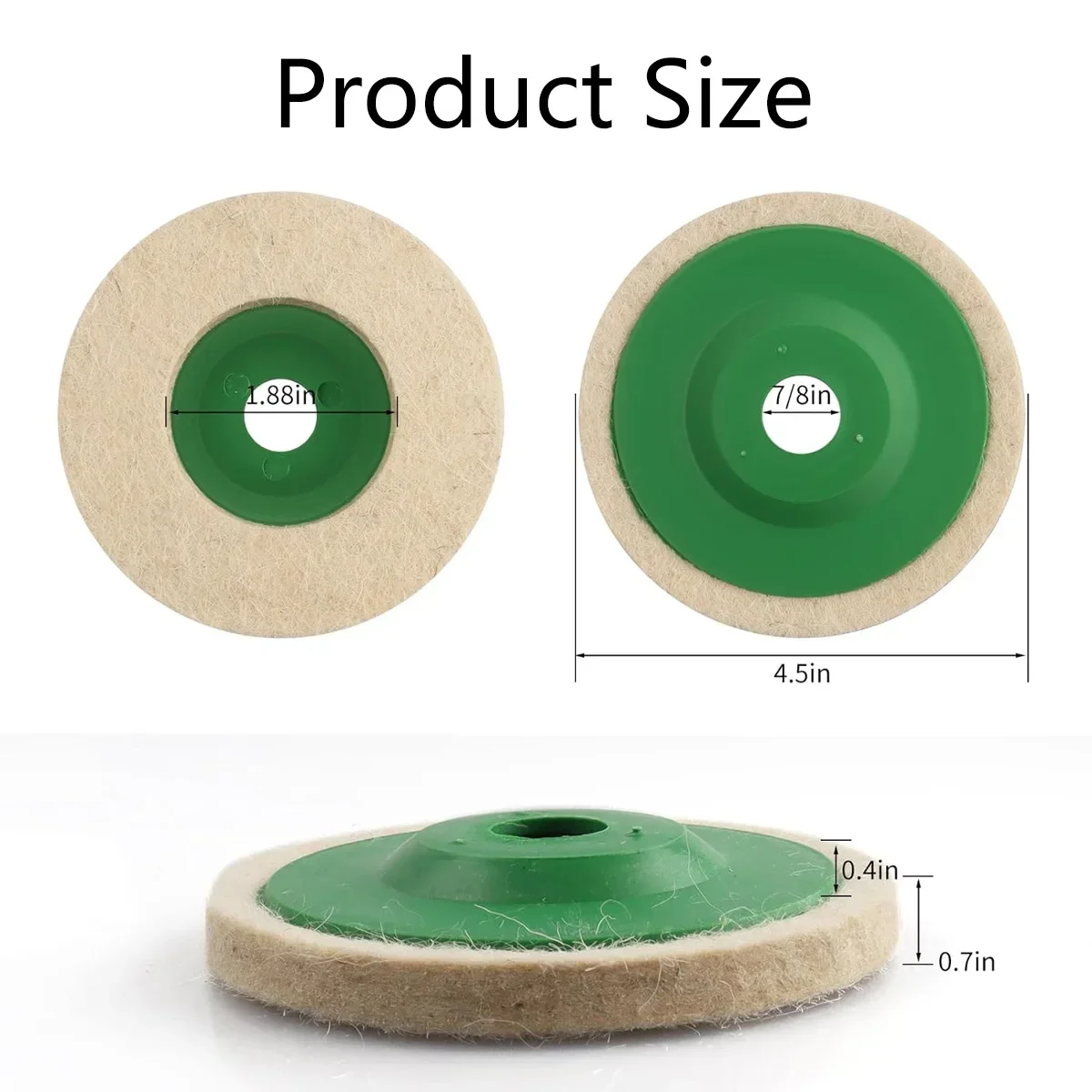 Polishing Wheel Kit 5/10 Polishing Wheels Pads