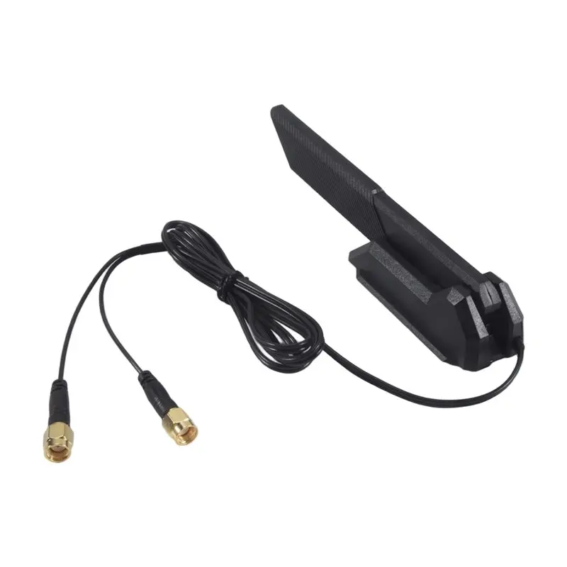 스타일리시-1피스 와이파이 6E 안테나 2T2R 2.4G/5G/6G 블랙 아수스 ROG B660 H670 M13H Z690 마더보드용