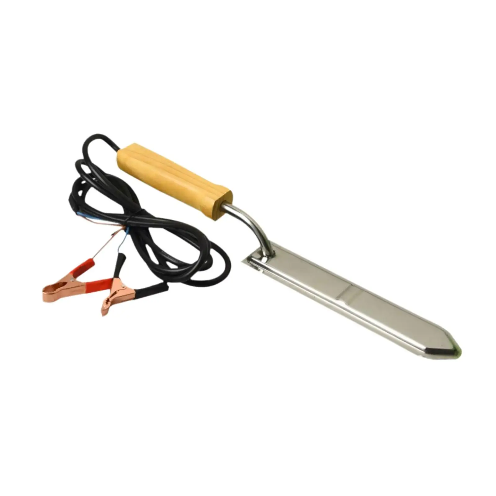 Electric Honey Cutter Honey Harvest Equipment 12V Easy to Use Pizza Wood Handle Electric Uncapping Knife Beekeepings Supplies