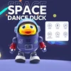 Baby Duck Toy Musical Interactive Toy Electric with Lights and Sounds Dancing Robot Space Elements for Infants Babies Kids Gifts 2