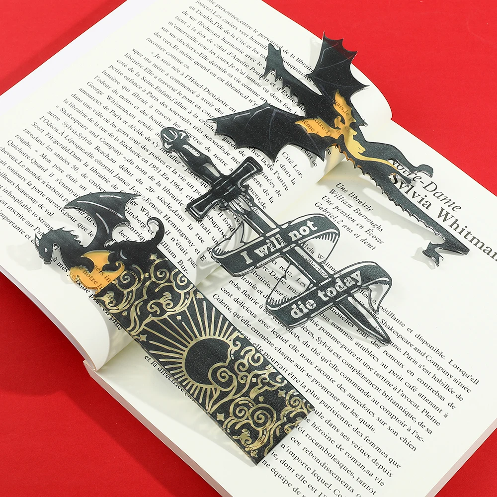 Acrylic Dragon Tassels Bookmark Magic Mysterious Ancient Beast Fantasy Page Marker Bookmark for Students Teachers acrylic bookmark animal bookmark bookmark page holder bookmark holder