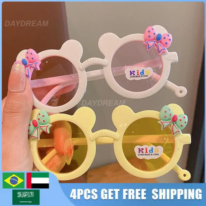 

Sunscreen Sunglasses Uv400 Cartoon Gafas Baby Boy Eyeglasses Summer Fashion Lentes De Sol Children's Sunglasses Round Frame