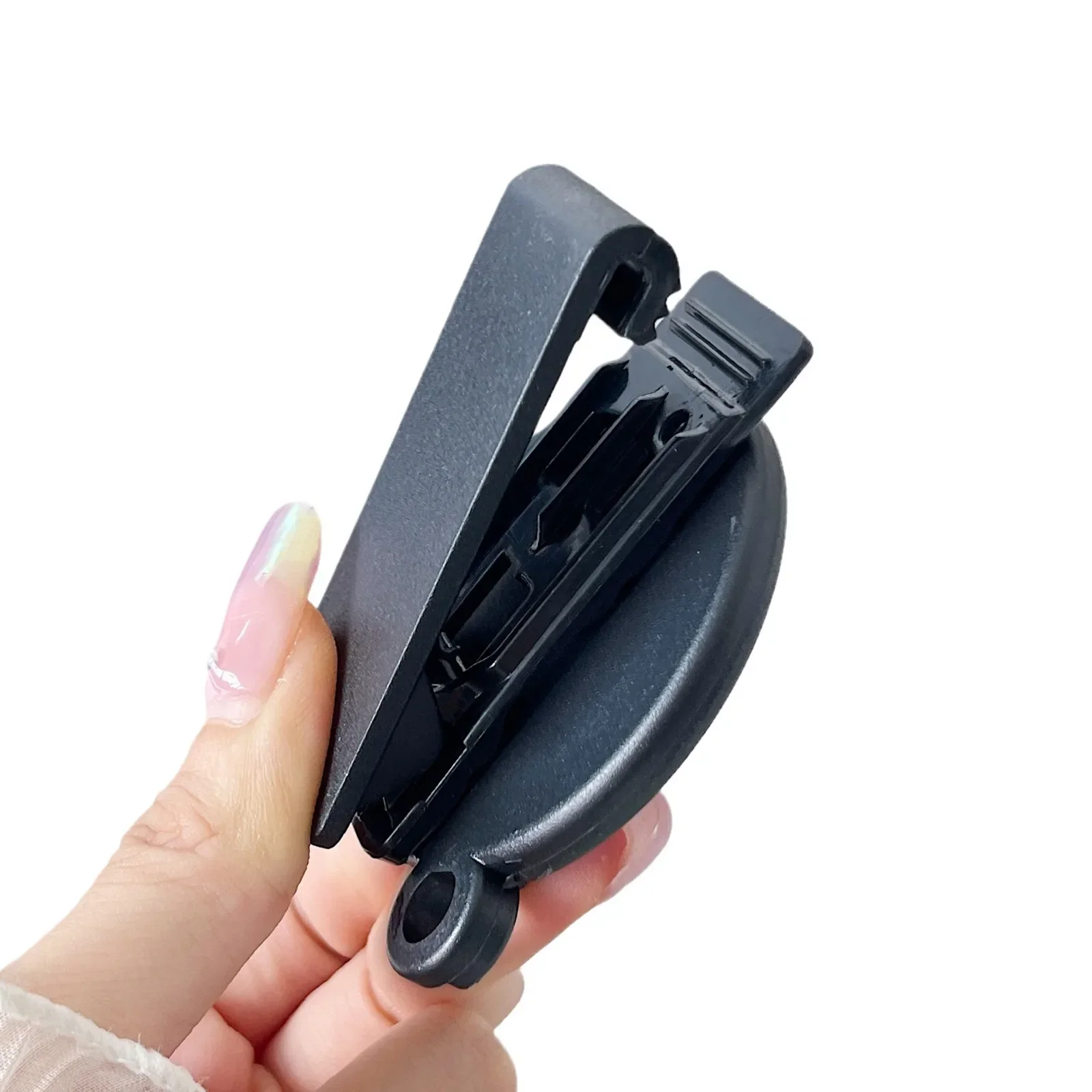 Magnetische Handyhalterung N52 Starker Magnet Clip-On Anti-Rutsch Freisprechhalterung für Gürtel Rucksack Tasche für iPhone Samsung – Detail 16